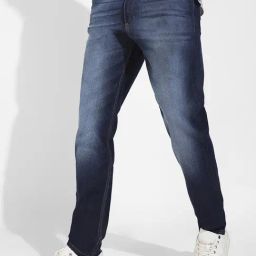Campus Sutra Dark Blue Regular Fit Jeans-image-72