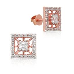 Malabar Gold & Diamonds BIS Hallmark (750) 18k Rose Gold Earring For Women-image-36