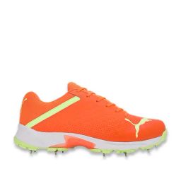 Puma Men's Spike 22.2 Ultra Orange Cricket Shoes-picture-9