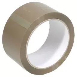 Trancy 50 Microns Brown Cello Tape (50 m x 4 Inch) - Set of 24-41