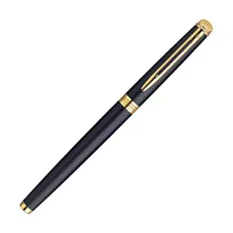 Waterman Hemisphere Gold Trim Black Fountain Pen Matte Black Body Color, 9000017103-image-16