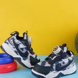 LMG Lifestyle Unisex Kids Woven Design Sneakers-picture-21