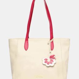 Caprese Sunshine Beige Solid Medium Tote Handbag-image-65
