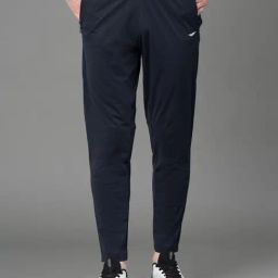 Red Tape Navy Nylon Regular fit Solid Track Pant-image-96