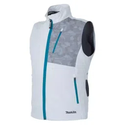 Makita Cordless Fan Vest 100% Polyester White Size L, DFV210AL-image-91