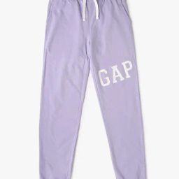 GAP Girls Purple Cotton Printed Joggers-image-66