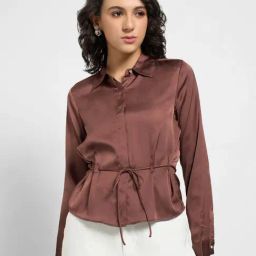 Annabelle by Pantaloons Sorrel Brown Top-picture-46