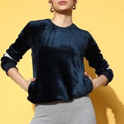 Sweet Dreams English Navy Plain Sweatshirt-picture-25