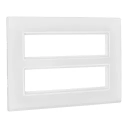 Legrand Cover Plate with Support Frame Allzy White 12 Module, 6813 08 (Pack of 10)-37