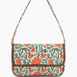 Anouk Women Floral Printed Structured Shoulder Bag-1