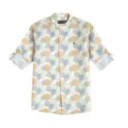 Cavio Kids Multicolor Cotton Printed Full Sleeves Shirt-image-28