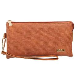 Mochi Tan Small Wristlet Wallet for Women-14