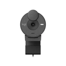 Logitech 2 MP Fixed Focus Graphite Brio 300 Web Camera, 960-001437 image 4