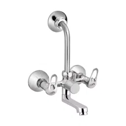 Gold Bell Silgle Liver Full Brass Wall Mixer, 2-1-Siya-Single liver-image-40