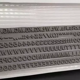 Smart Pack Handy Coder Letter Stereo Set 8mm for Stamping image 2