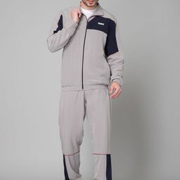 TURNFIT Men Color-Blocked Tracksuits-image-49