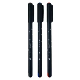 Pentonic Cipher 0.5 mm Blue, Black & Red Ink Ball Pen (Pack of 100 Pcs)-picture-35