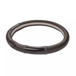 Cipher Sporty Look Leather Steering Wheel Grip Cover Black signing S Size-29