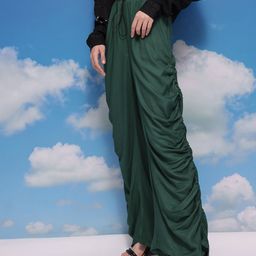 CORSICA Women Gathers Pleated Trousers-image-92