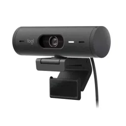 Logitech 4 MP Auto Focus Graphite Brio 500 Web Camera, 960-001423-43