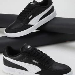 Puma Men's Court Ultra Black Casual Sneakers-image-25