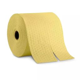 Demeanor 46mX38cm Yellow Chemical Absorbent Roll For use in Acid, Base, Paint, Chemicals and Solvent-image-26