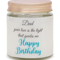 Akaar Off White & Blue Coffee Scented Jar Candle To Celebrate Dad's Birthday-36