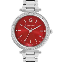GIORDANO Women Dial & Stainless Steel Bracelet Style Straps Analogue Watch GD-4212-11-22