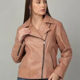 Teakwood Leathers Women Leather Lightweight Leather Jacket-39