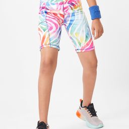 Pine Active Super Stretch Cycling Shorts Abstract Print- Multicolour-image-38