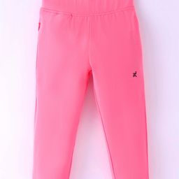 Doreme Female Single Jersey Full Length Leggings  Neon Pink-picture-5