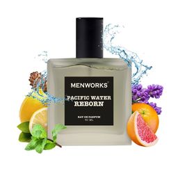 Menworks Pacific Water Reborn Long Lasting Eau de Parfum - 50 ml-image-30