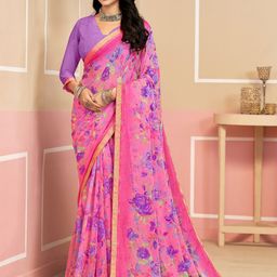 LeeliPeeri Designer Women Floral Printed Saree-image-97