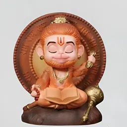 PICKARTME Orange Religious Idol Showpiece-picture-27