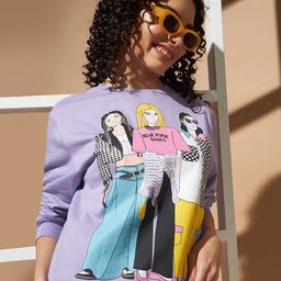 The Dry State Women Printed Hooded Sweatshirt-image-43