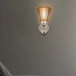 Kapoor E Illuminations Silver Jaelyn Glass Wall Light-image-30