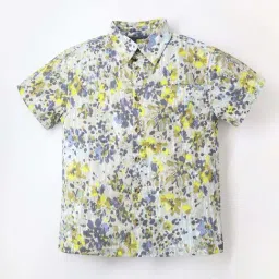 Cherry Crumble By Nitt Hyman Kids Multicolor Cotton Printed Shirt-image-32
