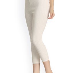 Kanvin Off-White Self Design Thermal Leggings NEW2180OW2180-image-96