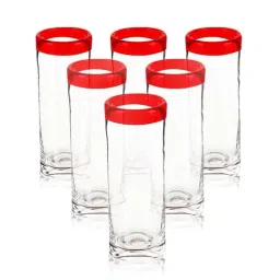 Home4U Blair Transparent Drinking Glasses (470 ml) - Set of 6-image-21