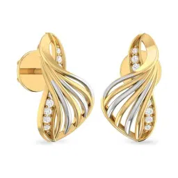 PC Jeweller Delano 18k Gold Earrings for Women-image-63