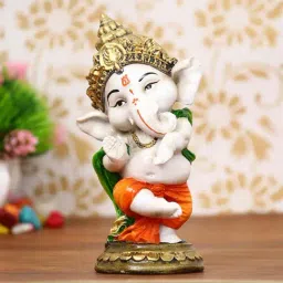 eCraftIndia Colorful Lord Ganesha Dancing Avatar Decorative Showpiece-image-14