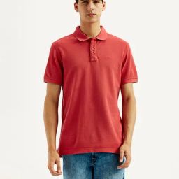 Levi's Men's Solid Slim Fit Polo T-shirt-picture-22
