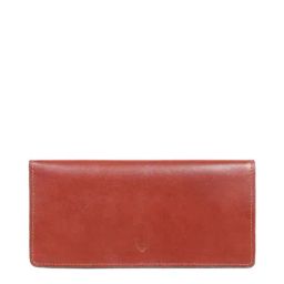 Hidesign Tan Solid Bi- Fold Wallet for Women-image-15
