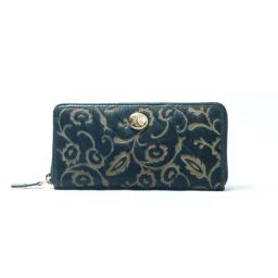 RI2K London Blue Leather Textured Zip around Wallet-16