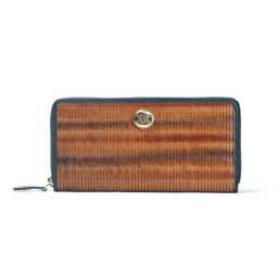 RI2K London Tan Leather Textured Zip around Wallet-15