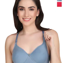 Liigne Pack Of 2 Full Coverage Lightly Padded Everyday Bras With All Day Comfort-image-90