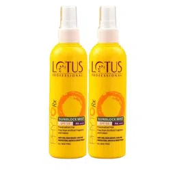 Lotus Professional Set Of 2 PHYTORx Sunblock Mist With SPF 50 -100ml Each image 1