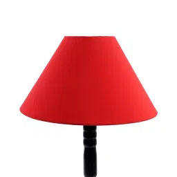 Tucasa NTU-254 B-22 Table Lamp with Metal Base (Red) image 3