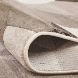 Obsessions Cream & Grey Geometric Carpet - Large image 4