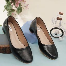 Elle Women's Black Casual Pumps-picture-38